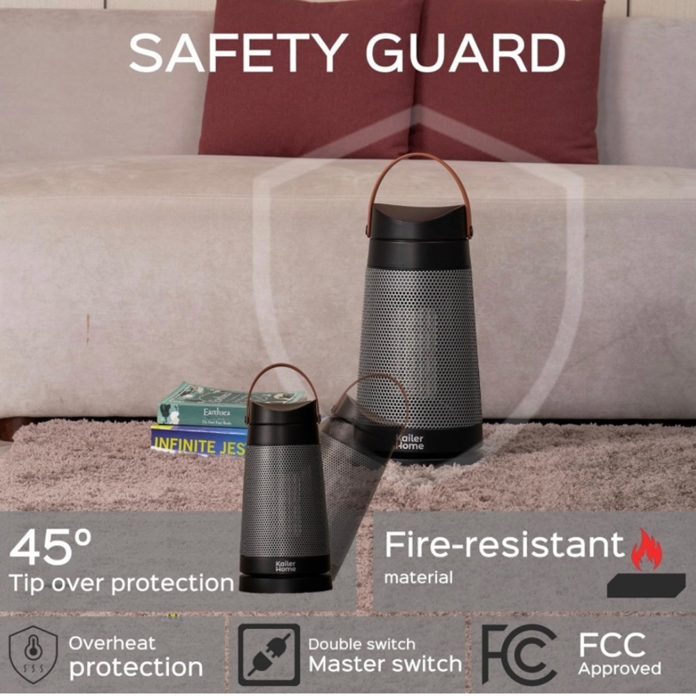 17" Electric Space Heater